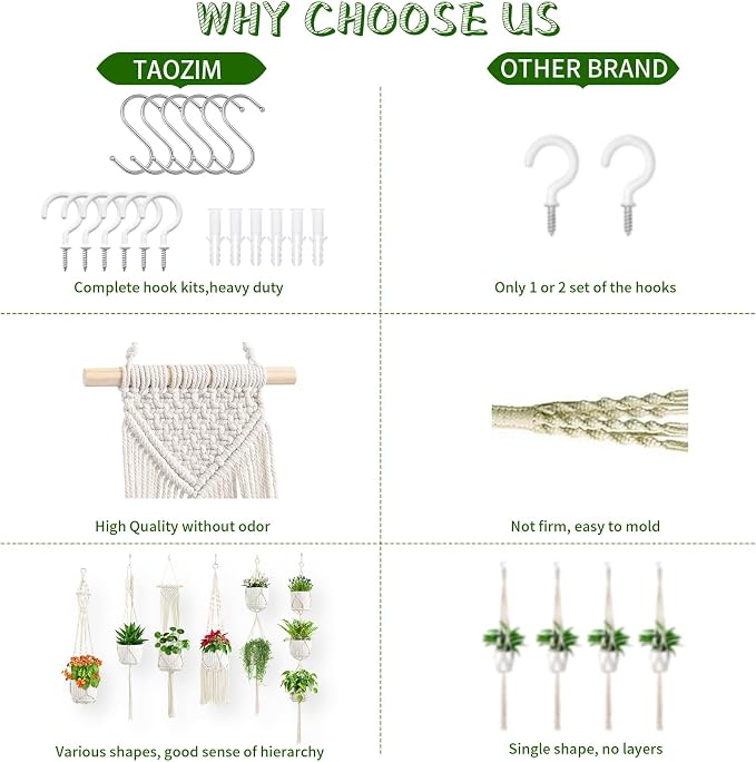 Macrame Plant Hangers - Image 6