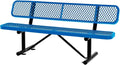 Global Industrial 6'L Heavy Duty Expanded Metal Mesh Bench by GlobalIndustrial