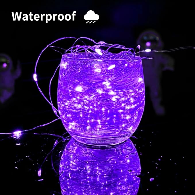 Solar String Lights Outdoor, 66 Feet 200 LEDs 8 Modes Solar Fairy Lights - Image 4