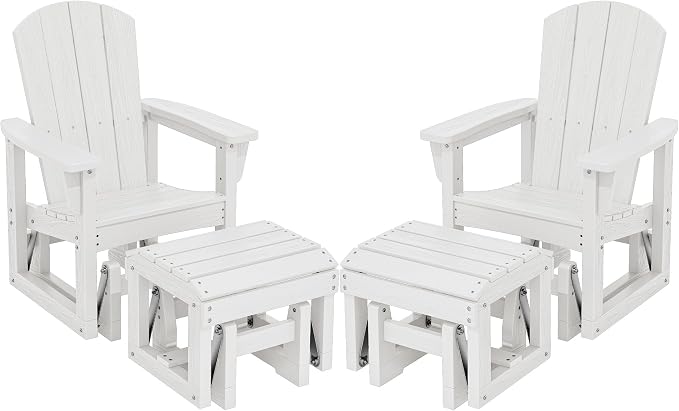 SERWALL Outdoor Glider Chair Set of 2 by SERWALL