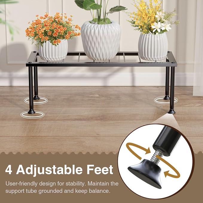 1 Tier Plant Stand: Ladder Plant Holder - Image 4
