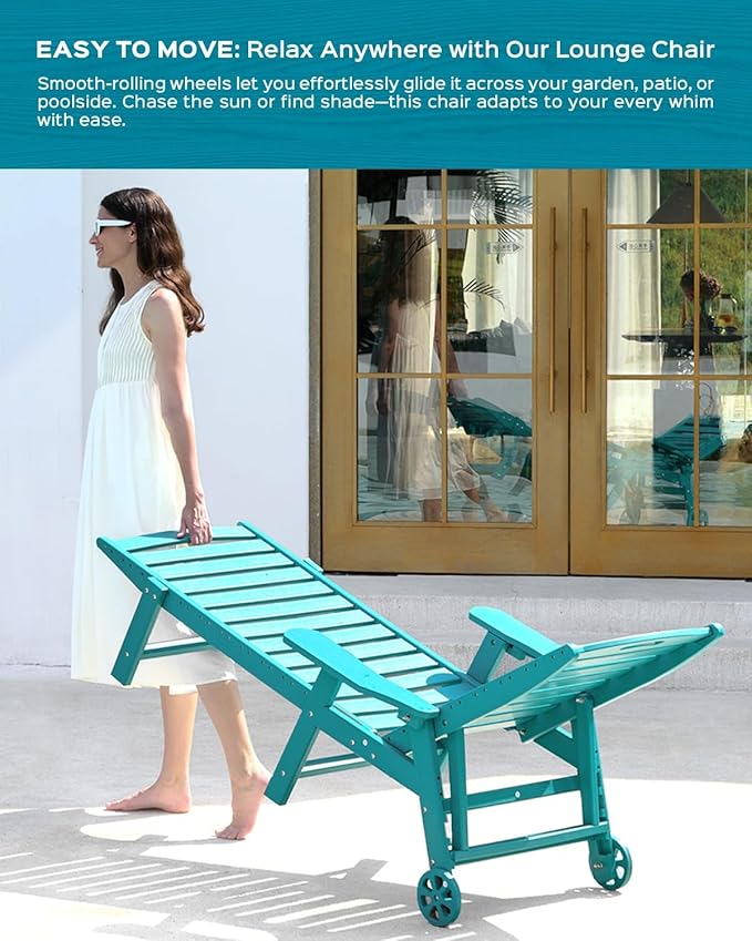 Lounge Chair Outdoor, Oversized Chaise Lounge Chair - Image 6