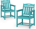 Set of 2 Weatherproof Patio Chairs by Suunyn