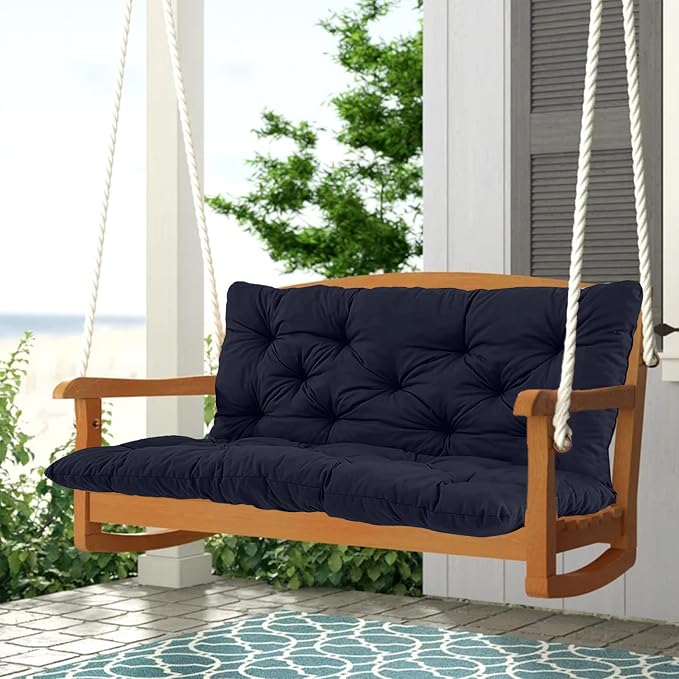 2-3 Seat Swing Replacement Cushion, Outdoor Bench Cushions - Image 7