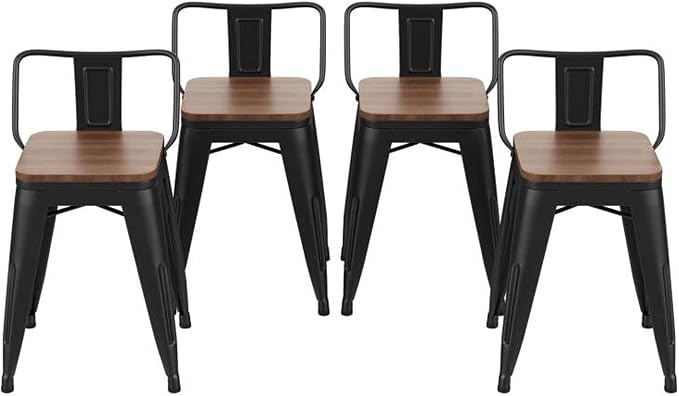 Changjie Furniture 18 Inch Metal Bar Stools Counter Stool Modern Barstools by ALISH