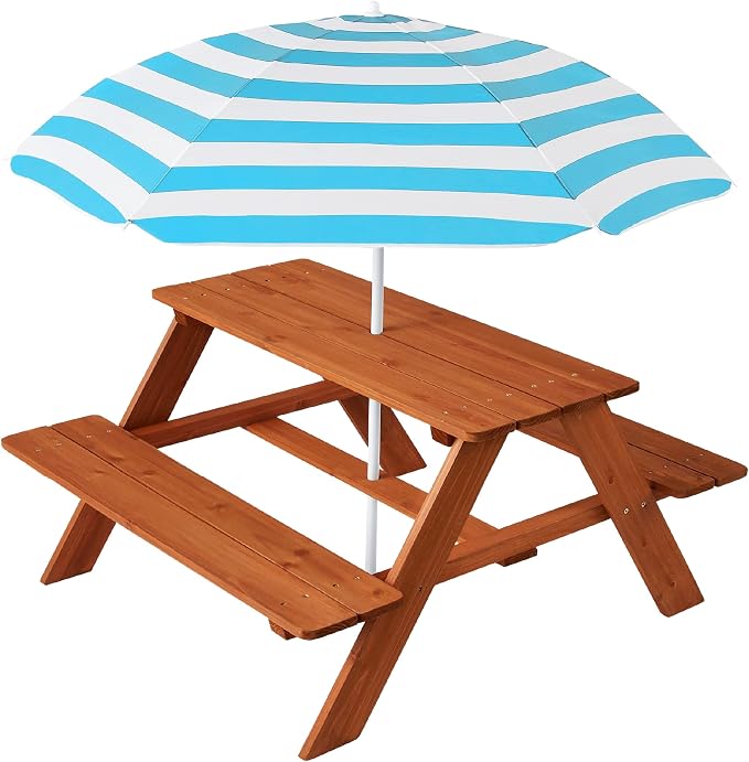 Best Choice Products Wooden Kids Picnic Table by BestChoiceProducts