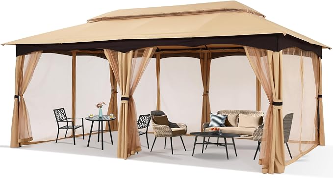 MASTERCANOPY Outdoor Patio Gazebo by MASTERCANOPY