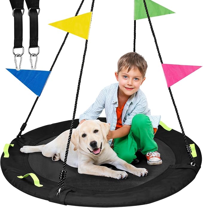 Tree Swing, Saucer Flying Swing 40 Inch by HeyZoo