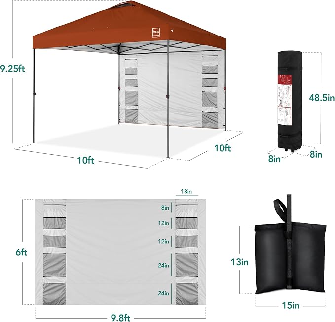 Best Choice Products 10x10ft Pop Up Canopy Tent - Image 8