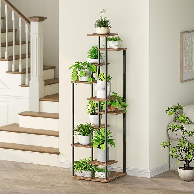 10 Tier Plant Stand Indoor, Tiered Corner Plant Shelf Flower Stand - Image 7