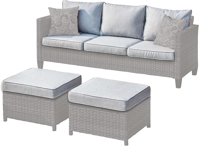 ovios Patio Cushion Covers, Waterproof Cushion Cover - Image 2