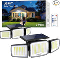 Solar Security Light Outdoor Super Bright LED, Motion Sensor Flood Light by JEJOT