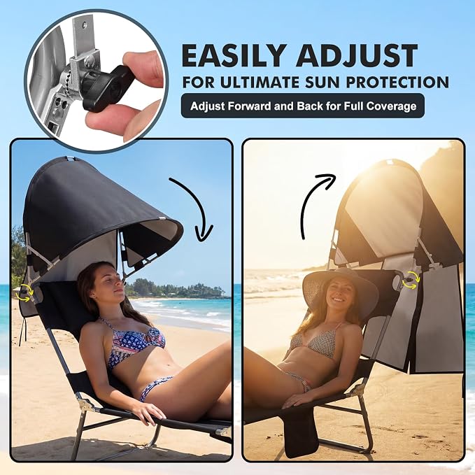 Backpack Beach Tanning Chair - Image 3