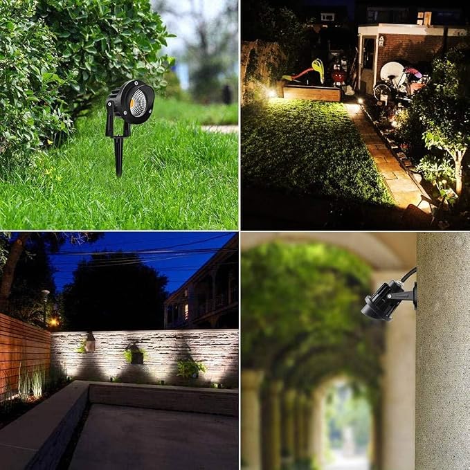 Romwish 120V LED Landscape Spotlights, 10W Outdoor Spotlights - Image 7