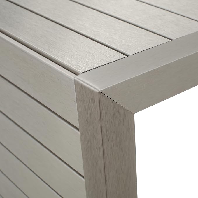 Christopher Knight Home Cape Coral Aluminum C-Shaped End Table - Image 6