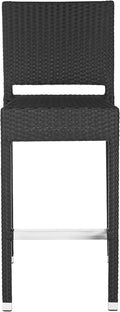 Safavieh Home Collection Bethel Black Indoor/ Outdoor 29.5-inch Bar Stool by SAFAVIEH