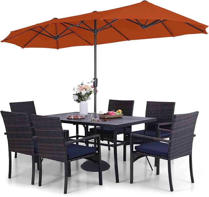 Sophia & William Patio Outdoor Table and Chairs Set by SophiaWilliam