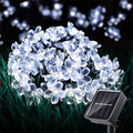 ITICdecor Outdoor Solar Flower String Lights Waterproof 50 LED Fairy Light by ITICdecor