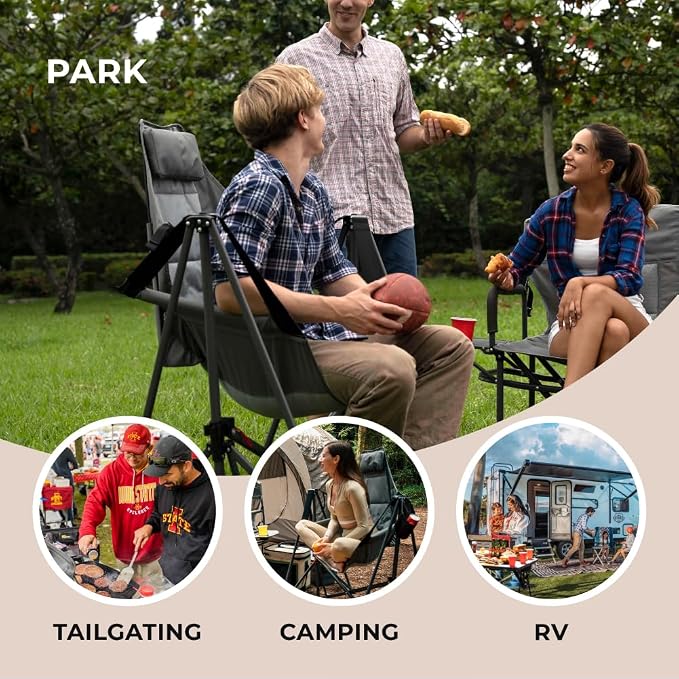 Portable Swing Hammock Chair | Foldable Recliner Rocking Lounger - Image 7