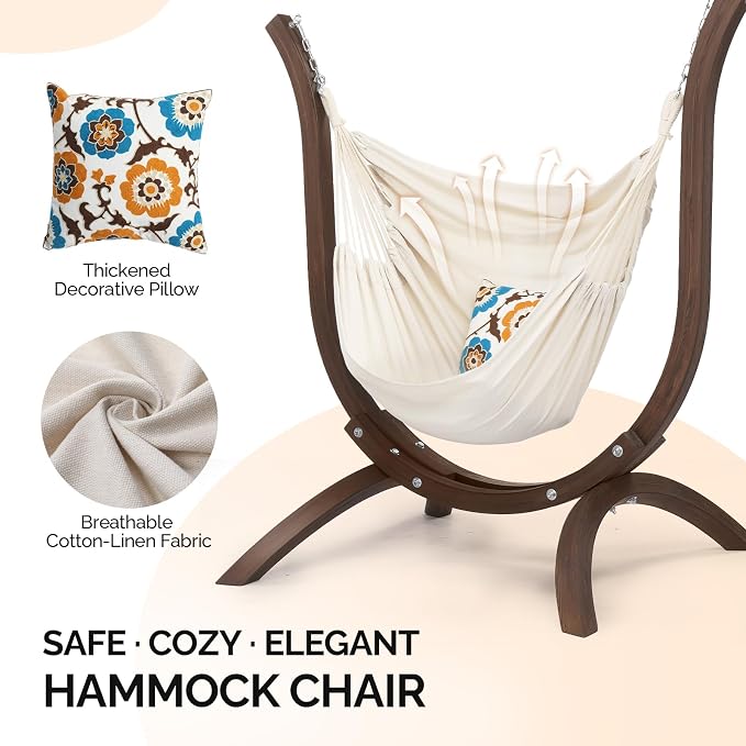 Oncloud Boho Hanging Chair Set - Image 3