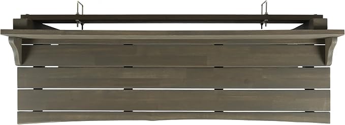 Christopher Knight Home Caribbean Outdoor Acacia Wood Balcony Bar Table - Image 11