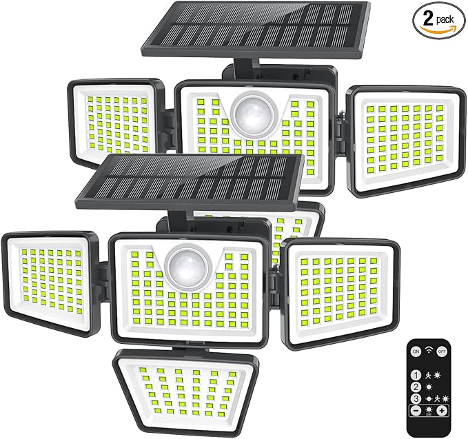 3000LM Solar Lights Outdoor by ChargebySunLightUpHome