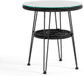 Furniture of America Ysar Boho 19-inch Round Coffee Table Outdoor by FurnitureofAmerica