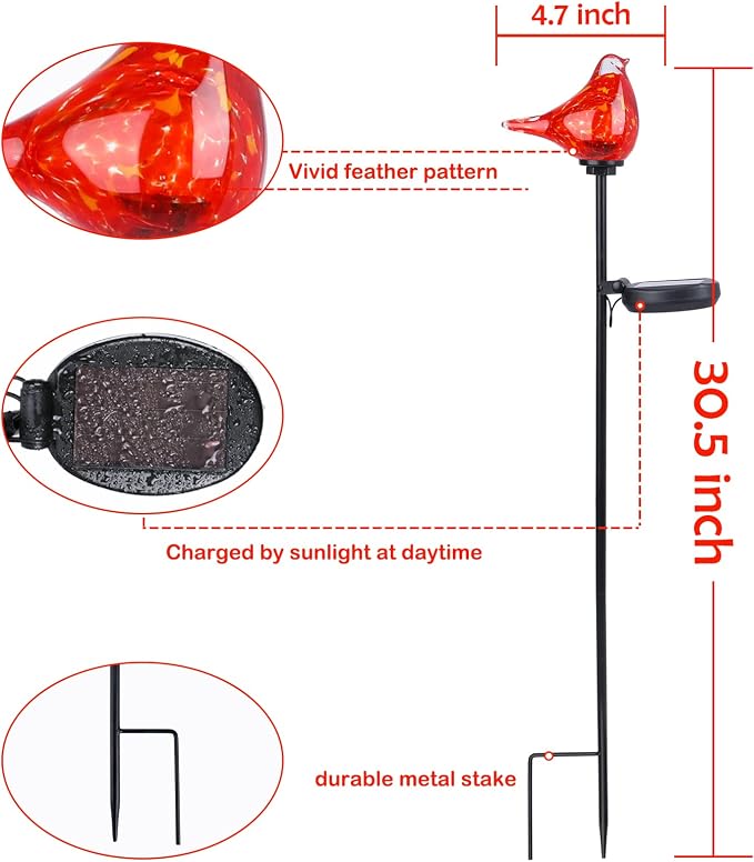 Afirst Solar Outdoor Lights - Image 5