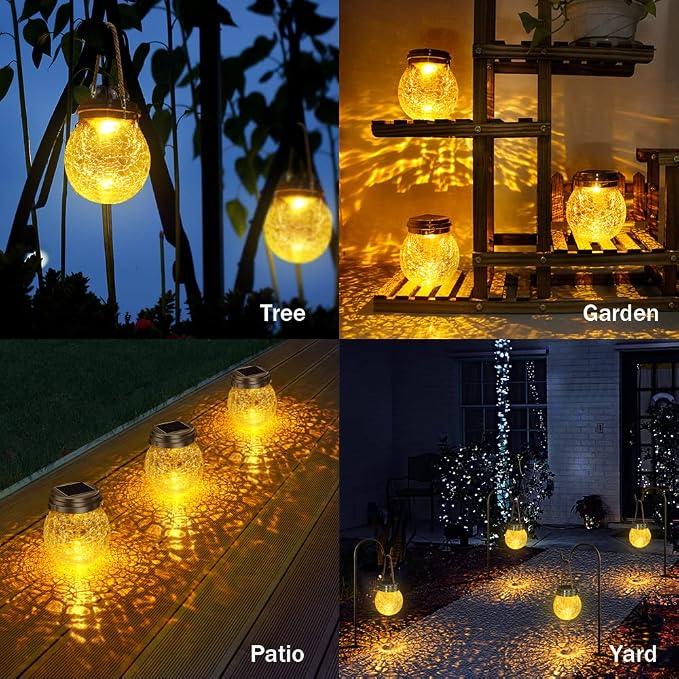DBF Solar Lanterns Outdoor 2 Pack - Image 9