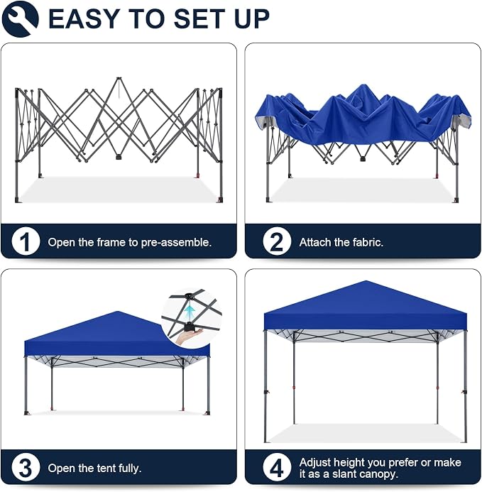 COOSHADE Durable Instant Canopy 10x10Ft - Image 3
