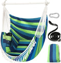Chihee Hammock Chair 4.9ft x 3.9ft Max 500 Lbs Widen Hanging Swing 2 Cushions by Chihee
