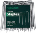 FEED GARDEN 4 Inch Hot-dip Galvanized Landscape Staples, 11 Gauge Anti-Rust by FEEDGARDEN