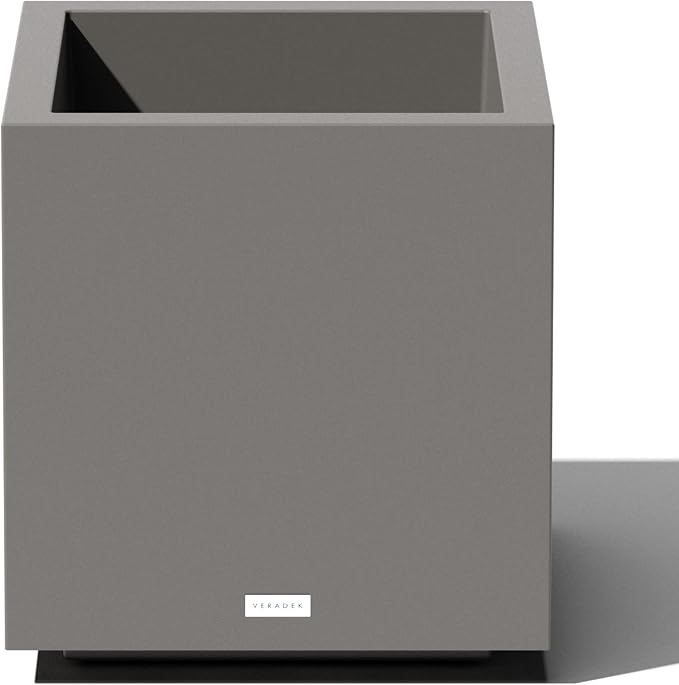 Veradek Block Series Cube Plastic Planter by VeradekOutdoor