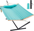 Two Person Hammock with Stand for Outside Heavy Duty, Outdoor Patio Hammock by HomgavaLiveWhatYouLove