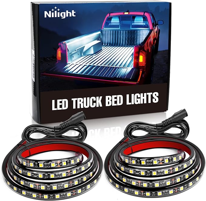 Nilight - TR-05 2PCS 60 Inch 180 LEDs Bed Strip Kit by Nilight