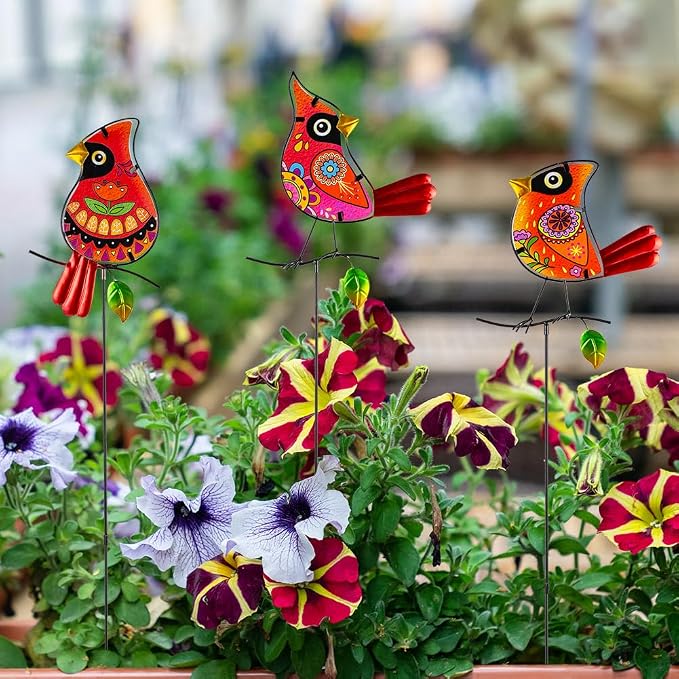 Decorative Garden Stakes, Waterproof Outdoor Decor Housewarming Present - Image 8