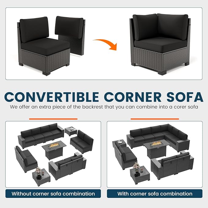 13 Piece Patio Furniture Set - Image 4