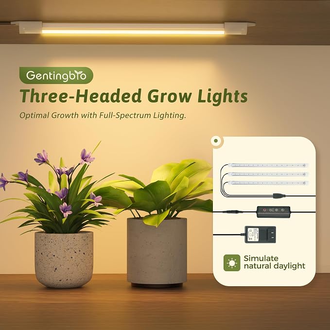 Plant Stand Indoor with Grow Lights - Image 2