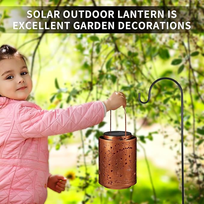 Solar Lanterns Garden Decor Birthday Gifts - Image 7