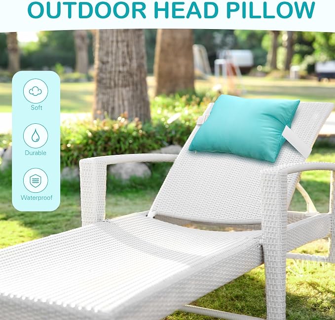 4 Pcs Chaise Lounge Pillow - Image 4