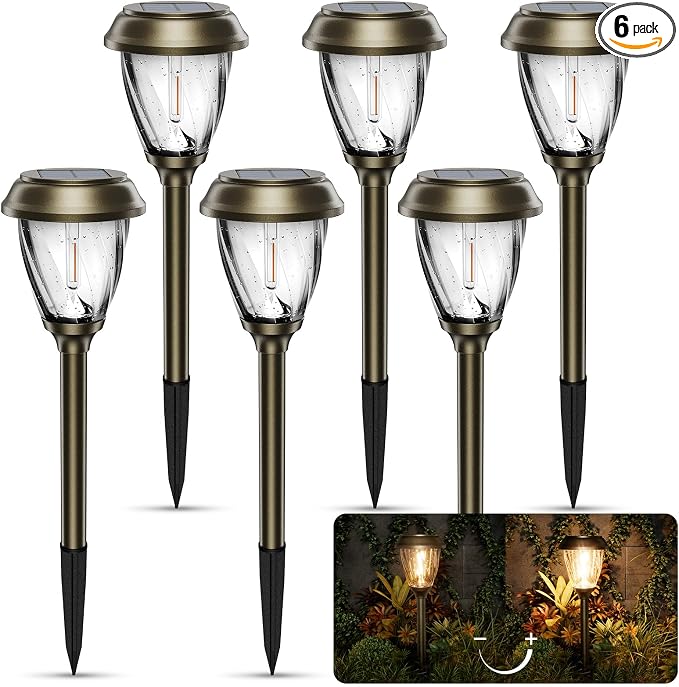 XMCOSY+ Solar Pathway Lights by XMcosy