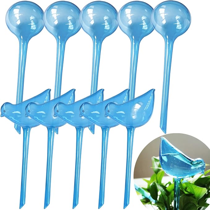 Plant Self-Watering Bulbs, Flower Automatic Watering Drip Irrigation Device by MOONSOUND