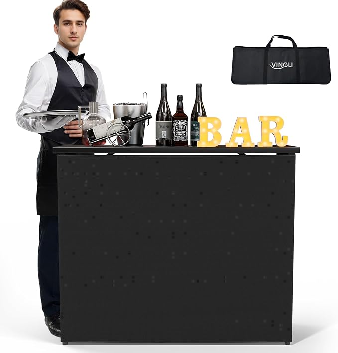 VINGLI 45" Commercial Grade Portable Bar Table by VINGLI