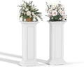 36in Tall Resin Planter Set of 2, Large Outdoor Planter by OutdoorLivingPerfected