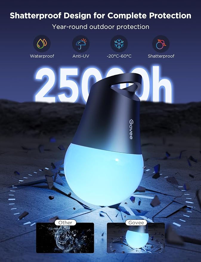Govee Smart Outdoor String Lights 2, 144ft Outdoor Lights - Image 3