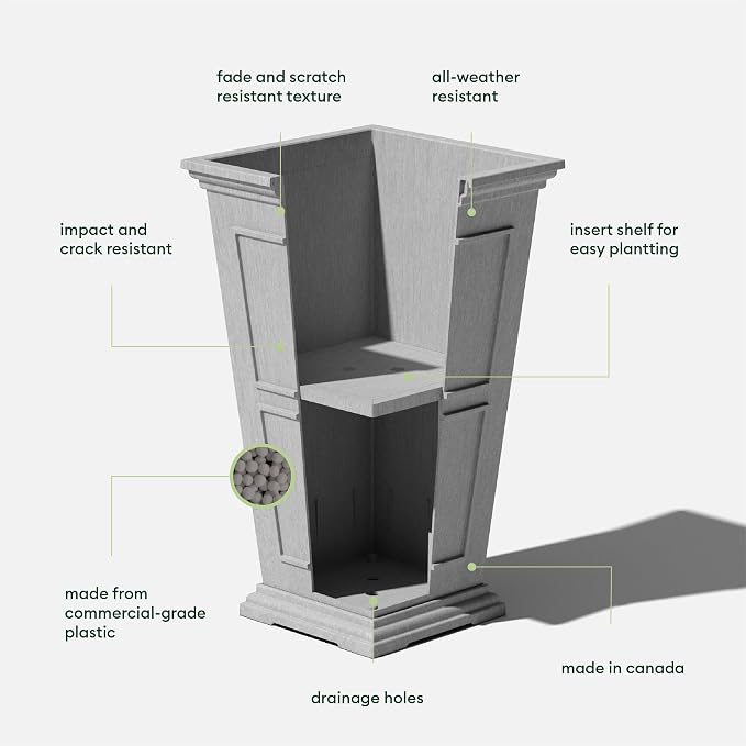 Veradek Brixton Series Tall Planter - Image 3