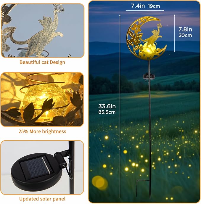 Cat Lights Outdoor Decor - Image 5