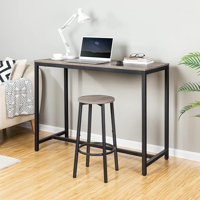 HOOBRO Bar Stools, Kitchen Round Height Stools - Image 6