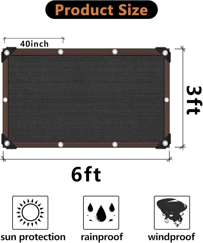 90% Shade Cloth -for Garden Plant, Resistant Shade Neting - Image 2
