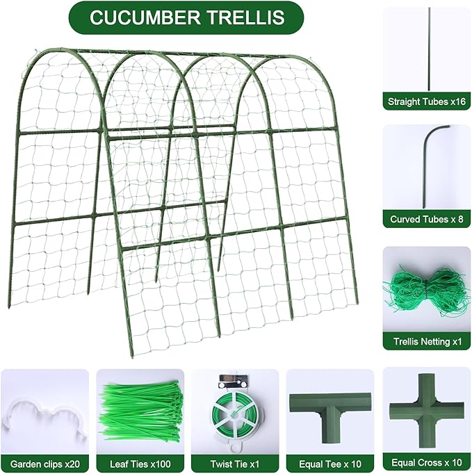 Cucumber Trellis for Raised Bed - Image 2